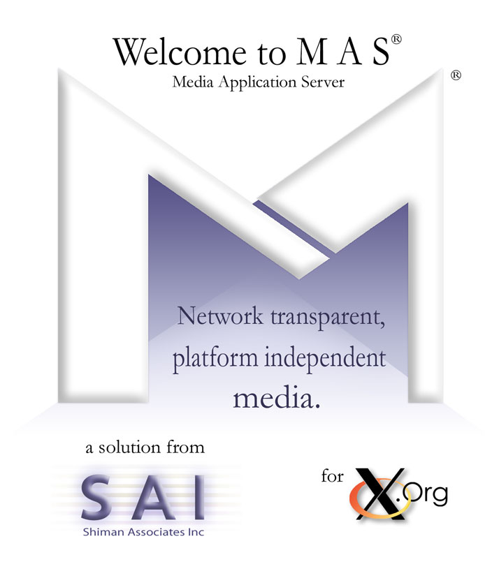 Welcome to MAS - Media Application Server