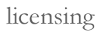 licensing